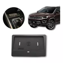 Carregador De Celular Sem Fio Veicular Para Jeep Compass