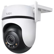 Tp-link Cámara De Seguridad Tapo-c520ws Inteligente Wi-fi 360º 4mp Audio Bidireccional Detección De Humanos Protección Exterior Ip66 Indicador Led Resolución 2k Microsd Visión Nocturna A Color