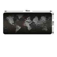 Mousepad Extra Grande 90x40 Mouse Pad Mapa Mundi 90x40 Luxo!