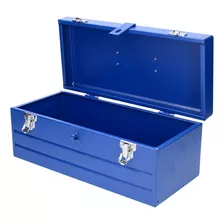 Caja Portaherramientas Metálica Azul Sin Charola 17x6x6