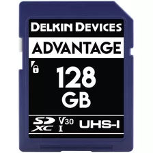 Delkin Devices 128gb Advantage Uhs-i Sdxc Memory Card