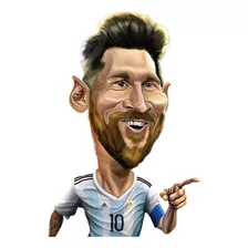 Billete Card Figura Oro Leonel Messi Rey Fútbol Coleccionabl