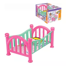 Berço Boneca Bebe Reborn Infantil Grande 47cm Menina Oferta