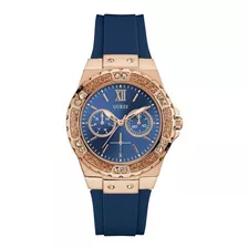 Reloj Guess Para Dama Color Azul W1053l1