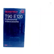 Video Cassette Profesional Broadcast Casete Quantegy T90e120