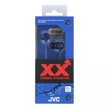 Auriculares Jvc Xtreme Xplosives In Ear Con Mic Color Azul