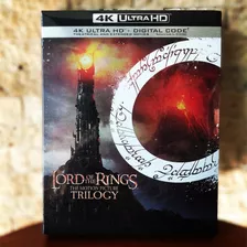 Lord Of The Ring Trilogy 4k Ultra Hd + Digital Code Original