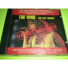 The Who / The Live Tommy Europa 1969 Cd Australia (24)