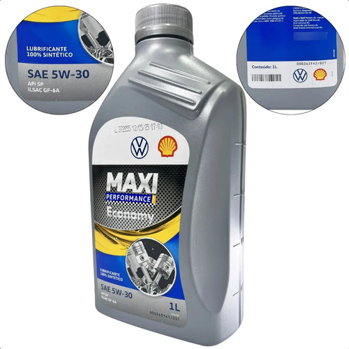 Óleo Motor Sintético 5w30 Vw Maxi Performance Economy Api Sp