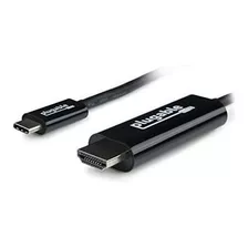 Cable Adaptador Usb C A Hdmi Enchufable: Conecte Computadora