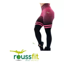 Calza De Cintura Alta Deportiva Marca Rouss Fit Exclusiva 