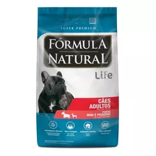 Ração Fórmula Natural Life P/ Cães Ad. Porte Min/peq. 2,5kg