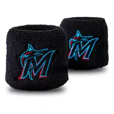 Muñequeras Franklin 2.5 In Mlb Team Miami Marlins