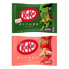 Kitkat Japon Sabores Limitados Matcha Y Fresa Barras De Cara