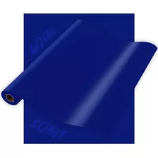 Vinilo Adhesivo Azul Mate 60cmx1m Impresión Plotter