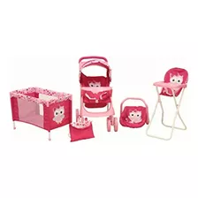 Prinsel Set Para Muñecas Maxi Doll Bhuos, Rosa