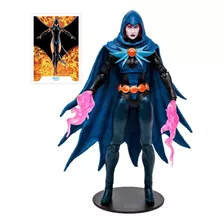 Boneca Raven Ravena Mcfarlane Toys Dc Multiverse Teen Titans