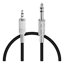 Cabo P2 P10 Estereo Profissional 2 Mts Adaptador Mesa De Som