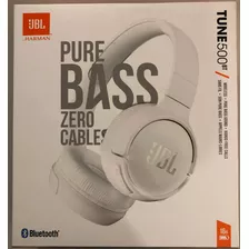 Fone Bluetooth Jbl Tune 500bt Pure Bass (novo)