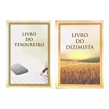 Livro Tesoureiro Entradas/saídas + Livro Do Dizimista