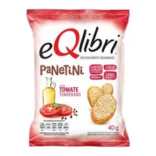 Kit 10 Snack Panetini Tomate Temperado Eqlibri 40g