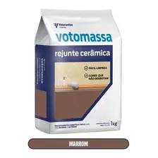 Rejunte Marrom Para Piso Cerâmica 1kg Votomassa Poty