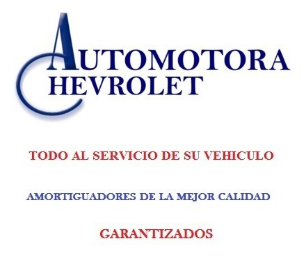 Par Amortiguadores Delanteros Chevrolet Esteem 1.3/1.6 Foto 4