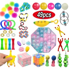 49 Pçs/set Fidget Sensorial Stress Relief Toys Kit