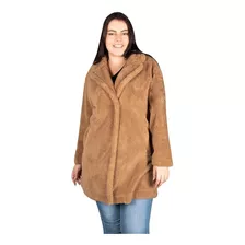 Chamarra Mujer Greenlander Fur8569xl Plus Size Abrigo Sherpa