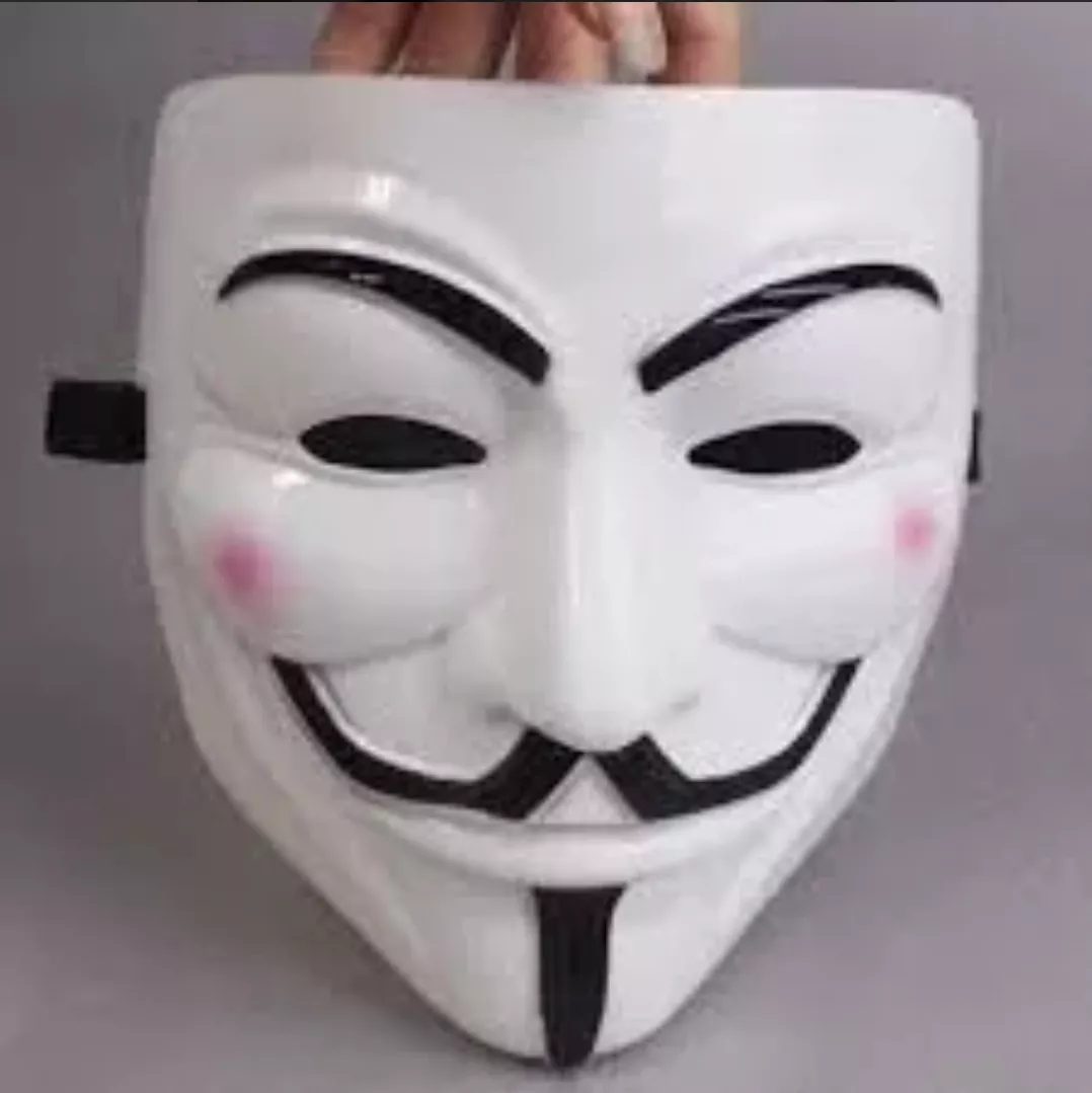 Mascara Anonymous Anonymus V Vendeta Halloween Importada 