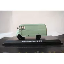 Mercedes Benz L319 Verde Claro Schuco 1/43 C/caja