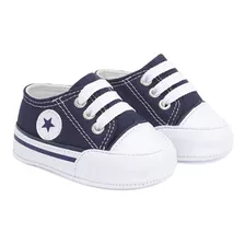 Tenis Sapatinho Bebe Estilo All Star Recem Nascido