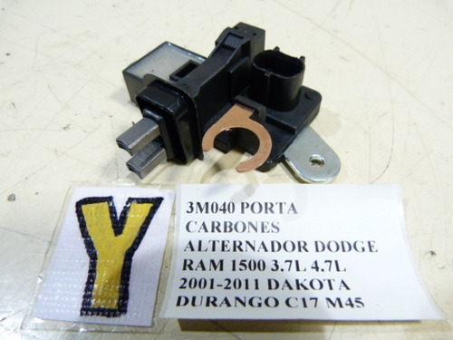 Porta Carbones Alternador Dodge Ram 1500 3.7l 4.7l 2001-2011 Foto 3