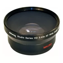 58mm 0.43x Professional Wide Angle Lens With Macro