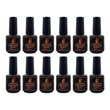 12 Top Coat Pretinho Do Poder 15ml Fengshangmei Unha Acrigel