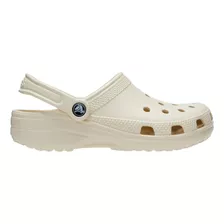 Crocs Originales Classic Sueco Ojota Sandalia Crema