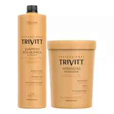 Itallian Trivitt Shampoo 1l+ Mascara 1kg Pós Química