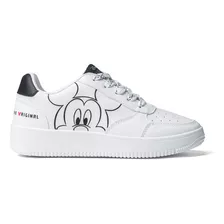 Zapatillas Disney Mujer Mk003680n-149 Blanco