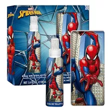 Av Spiderman Spiderman Edt 100ml + Caja Metalica Ref 9711