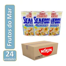 Cup Noodles Seafood Frutos Do Mar Caixa Com 24 Unidades