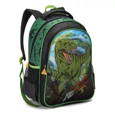 Mochila Bolsa Escolar Infantil Menino Dino Dinossauro