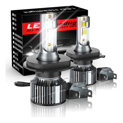 Kit Luces Led Para Chevrolet 8000lm Luz Alta/baja+luz Niebla