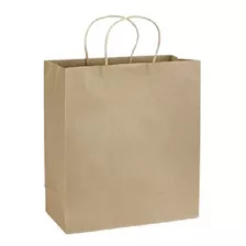 Bolsa De Papel 120g/m2, 28x36x13 Cm, 50 Unds