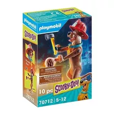 Playmobil - Scooby-doo! Figura Colecionável Bombeiro 2576