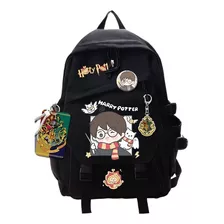 9 Piezas Set Mochila Escolar De Harry Potter Bolsa