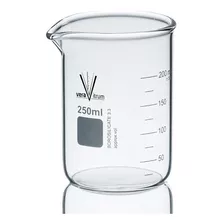 Vaso Precipitado 250 Ml Vidrio Borosilicato Laboratorio