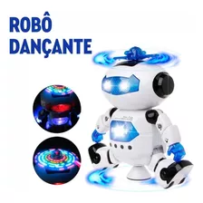 Brinquedo Robô 360 Graus Dançante Com Hélice Luz E Som