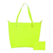 Bolsa Feminina De Praia Silicone Impermeável Com Necessaire