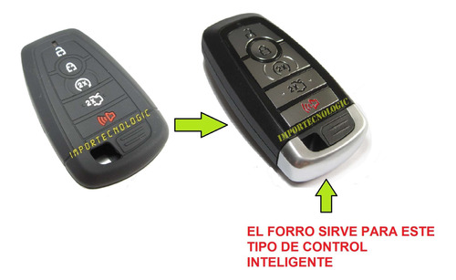 Forro Para Llave Control Alarma Ford F150 2019 2020  Xl F150 Foto 4