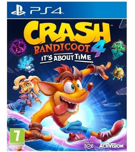 Crash Bandicoot 4 It's About Time | Ps4 Digital | Secundaria